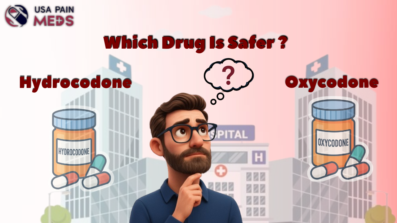 Hydrocodone or Oxycodone 1 - USA Pain Meds Hydrocodone or Oxycodone